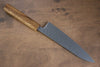 Seisuke Tsukikage AUS10 Migaki Finished Hammered Damascus Gyuto  180mm Oak Handle - Japannywholesale