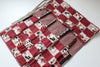 Japanese Style Knife Roll Akakabuki-Ura-Akakasuri 4 Pockets - Japannywholesale