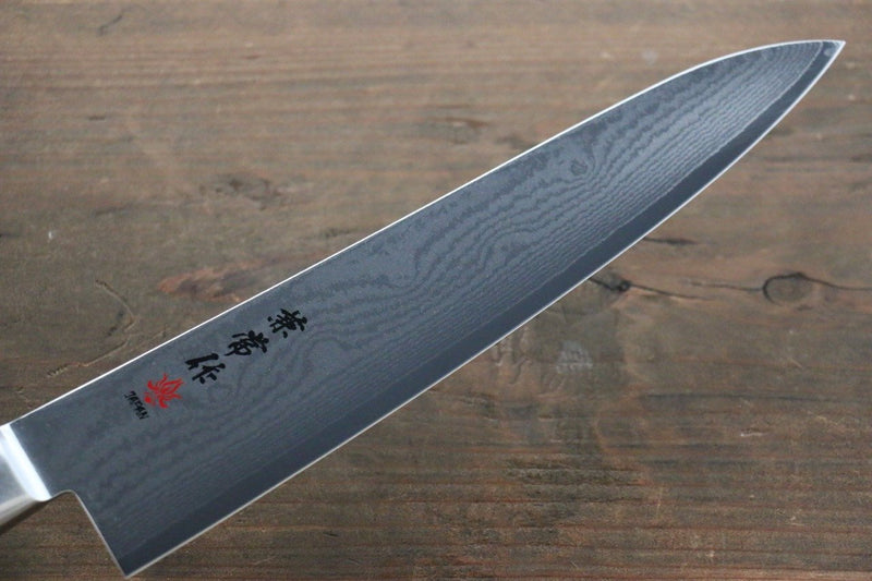 Kanetsune VG10 33 Layer Damascus Gyuto  210mm Pakka wood Handle - Japannywholesale