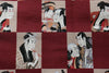 Japanese Style Knife Roll Akakabuki-Ura-Akakasuri 4 Pockets - Japannywholesale