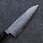 Seisuke VG10 Damascus Santoku  180mm Fuji Lacquered Handle - Japannywholesale