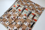 Japanese Style Knife Roll Chakabuki-Ura-Akafuji 4 Pockets - Japannywholesale