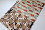 Japanese Style Knife Roll Chakabuki-Ura-Akafuji 4 Pockets - Japannywholesale