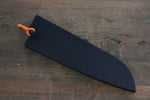 Black Saya Sheath for Santoku Knife with Plywood Pin 180mm - Japannywholesale