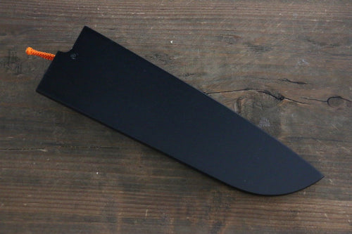 Black Saya Sheath for Santoku Knife with Plywood Pin 180mm UX10 - Japannywholesale