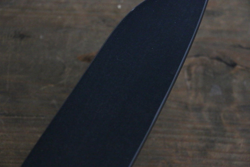 Black Saya Sheath for Santoku Knife with Plywood Pin 180mm - Japannywholesale