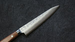 Takamura Knives Chromax Steel Hammered Petty-Utility  130mm Brown Pakka wood Handle - Japannywholesale