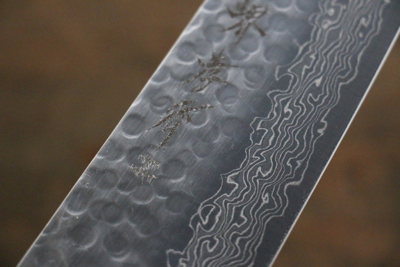 Sakai Takayuki AUS10 45 Layer Damascus Gyuto  210mm Shitan Handle - Japannywholesale