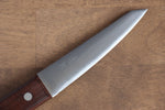 Seisuke Sanzoku Japanese Steel Honesuki Boning (Maru)  150mm Shitan Handle - Japannywholesale