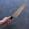 Misuzu AUS10 Damascus Migaki Finished Gyuto  240mm Magnolia Handle - Japannywholesale