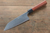 Shibata Takayuki Koutetsu Blue Super Santoku  165mm Jarrah Handle - Japannywholesale