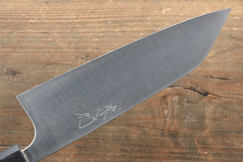 Shibata Takayuki Koutetsu Blue Super Santoku  165mm Jarrah Handle - Japannywholesale