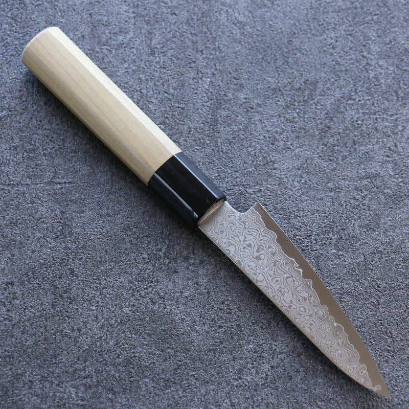 Seisuke VG10 Damascus Petty-Utility  105mm Magnolia Handle - Japannywholesale