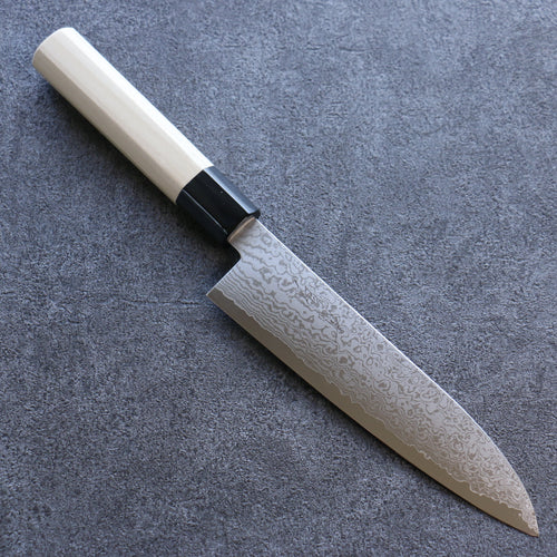 Seisuke VG10 Damascus Santoku  180mm Magnolia Handle - Japannywholesale