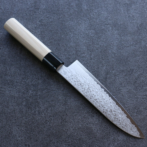 Seisuke VG10 Damascus Santoku  180mm Magnolia Handle - Japannywholesale