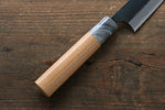 Masakage Masakage Mizu Blue Steel No.2 Black Finished Petty-Utility  150mm with American Cherry Handle - Japannywholesale