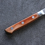 Sakai Takayuki VG5 Hammered Petty-Utility  90mm Brown Pakka wood Handle - Japannywholesale