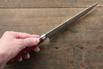 Takamura Knives SG2 Petty-Utility  150mm with Red Pakka wood Handle - Japannywholesale