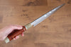 Sakai Takayuki Tenryu Uzushio Blue Steel No.2 Dragon Engraved Yanagiba  300mm Red Ebony Wood Handle with Sheath - Japannywholesale