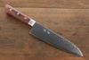 Seisuke VG10 33 Layer Damascus Santoku  180mm Mahogany Handle - Japannywholesale