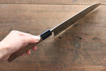 Kunihira Tanzo VG1 Hammered Santoku  170mm Walnut Handle - Japannywholesale