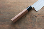 Kunihira Tanzo VG1 Hammered Santoku  170mm Walnut Handle - Japannywholesale