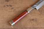 Sakai Takayuki Tenryu Uzushio Blue Steel No.2 Dragon Engraved Yanagiba  300mm Red Ebony Wood Handle with Sheath - Japannywholesale