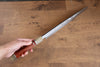 Sakai Takayuki Tenryu Uzushio Blue Steel No.2 Dragon Engraved Yanagiba  300mm Red Ebony Wood Handle with Sheath - Japannywholesale