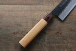 Sakai Takayuki Blue Super Hammered Black Finished Gyuto  240mm Keyaki (Japanese Elm) Handle - Japannywholesale