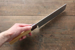 Sakai Takayuki VG10 33 Layer Damascus Nakiri  160mm Keyaki (Japanese Elm) Handle - Japannywholesale