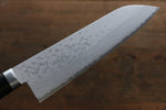 Kunihira Sairyu VG10 Damascus Santoku  170mm Pakka wood Handle - Japannywholesale