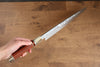 Sakai Takayuki Tenryu Uzushio Blue Steel No.2 Dragon Engraved Yanagiba  300mm Red Ebony Wood Handle with Sheath - Japannywholesale