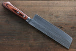 Kunihira VG1 Hammered Usuba  165mm Mahogany Handle - Japannywholesale