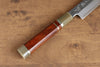 Sakai Takayuki Tenryu Uzushio Blue Steel No.2 Dragon Engraved Yanagiba  300mm Red Ebony Wood Handle with Sheath - Japannywholesale