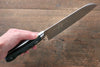 Sakai Takayuki Grand Chef Grand Chef Swedish Steel-stn Santoku  180mm Green Micarta Handle - Japannywholesale