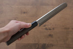 Jikko Silver Steel No.3 Kamagata Usuba  195mm Shitan Handle - Japannywholesale