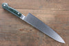 Sakai Takayuki Grand Chef Grand Chef Swedish Steel-stn Gyuto  210mm Green Micarta Handle - Japannywholesale