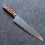 Sakai Takayuki VG5 Hammered Gyuto  240mm Brown Pakka wood Handle - Japannywholesale