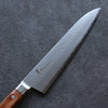 Sakai Takayuki VG5 Hammered Gyuto  240mm Brown Pakka wood Handle - Japannywholesale