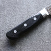 Seisuke Nami AUS10 Mirrored Finish Damascus Gyuto  210mm Black Pakka wood Handle - Japannywholesale