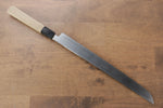 Sakai Kikumori VG10 Mirrored Finish Sakimaru Takohiki  300mm Magnolia Handle - Japannywholesale