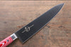 Sakai Takayuki Grand Chef Grand Chef Swedish Steel-stn Gyuto  210mm Red Micarta Handle - Japannywholesale