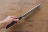 Jikko Silver Steel No.3 Usuba  165mm Shitan Handle - Japannywholesale