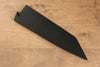 Black Magnolia Sheath for 190mm Kiritsuke Gyuto with Plywood pin Kaneko - Japannywholesale