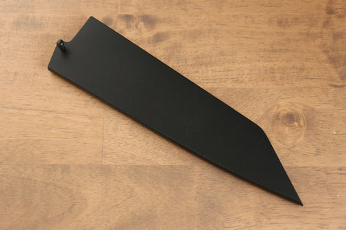 Black Magnolia Sheath for 190mm Kiritsuke Gyuto with Plywood pin Kaneko - Japannywholesale