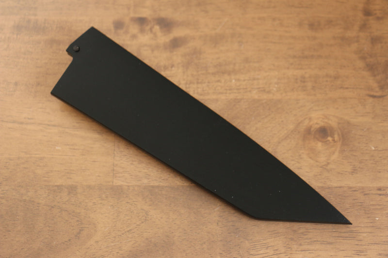 Black Magnolia Sheath for 190mm Kiritsuke Gyuto with Plywood pin Kaneko - Japannywholesale