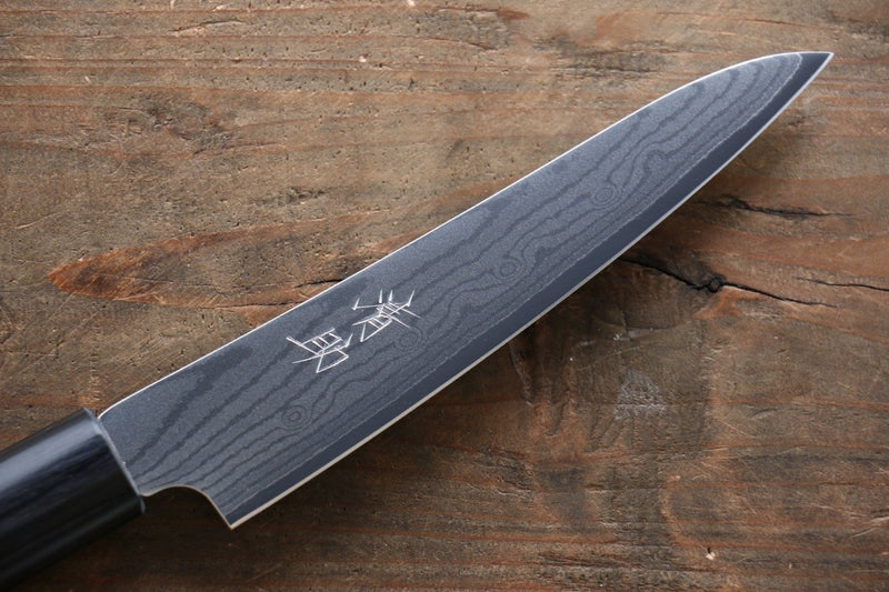 Seisuke VG10 37 Layer Damascus Petty-Utility  130mm Cherry Blossoms Handle - Japannywholesale