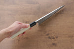 Sakai Takayuki Tokujyo White Steel No.2 Garasuki Boning  180mm Magnolia Handle - Japannywholesale