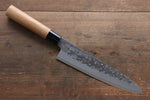 Seisuke Blue Steel No.2 Nashiji Gyuto, Nakiri, Petty Japanese Chef Knives Set - Japannywholesale