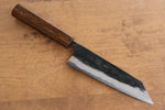 Kyohei  Shindo Blue Steel Black Finished Bunka  165mm Live oak Lacquered Handle - Japannywholesale